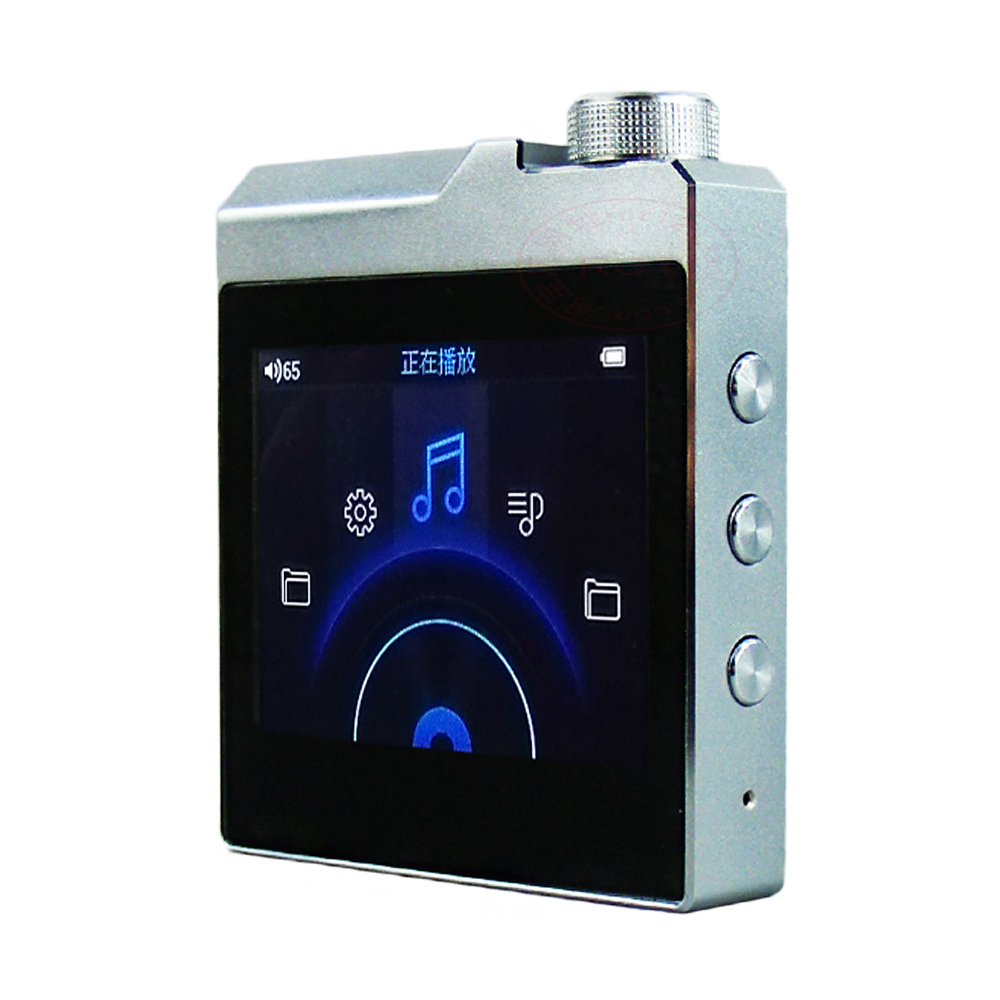 QNGEE X2-reproductor de música, por Bluetooth 4,1 sin pérdidas, reproductor de música HiFi y MP3 DIY de compatible con tarjeta TF y expansión de 256GB