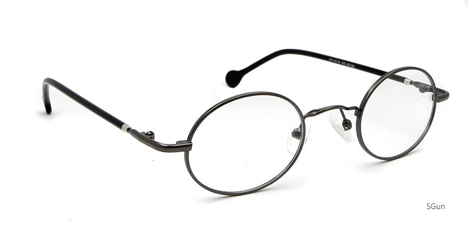 Retro små runda glasögon män vintage metall dam & #39 ;s glasögonbågar klassiska ovala l glasögonbågar för kvinna street style: Rund glas sgun