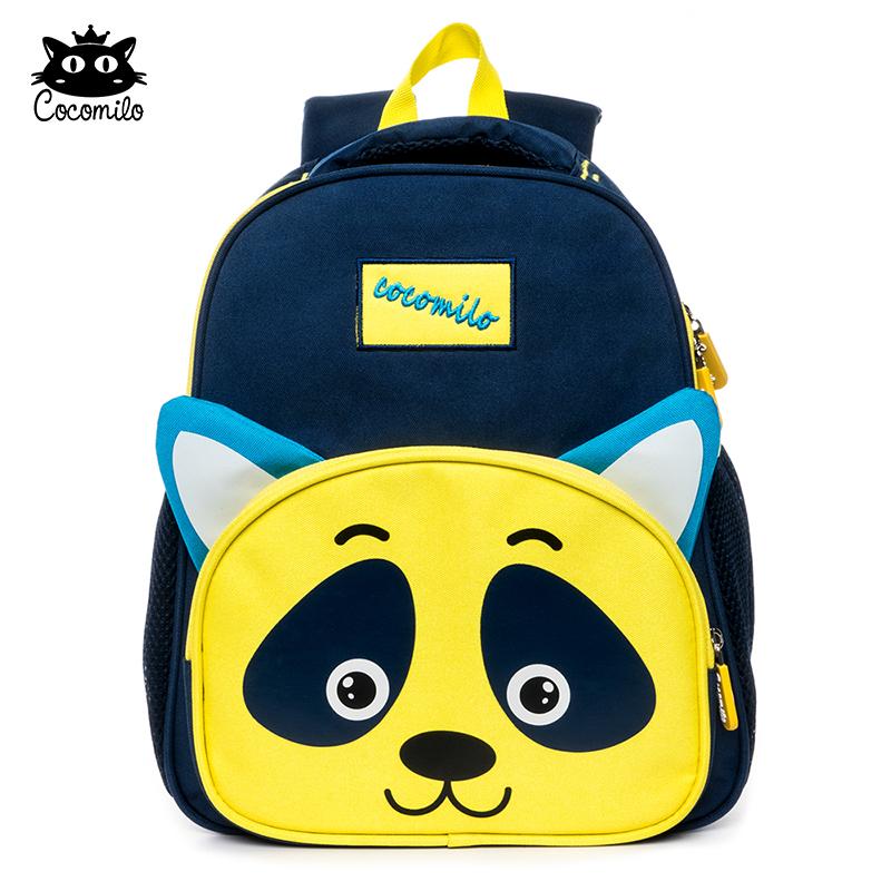 Cocomilo merk kleuterschool panda schooltassen rugzak kinderen schooltas mochilas escolares infantis kinderen schooltas voor jongens: Pakket 2-103