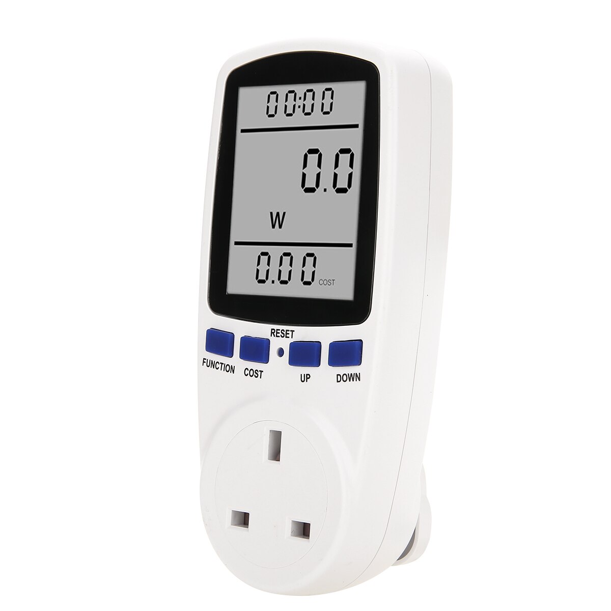 UK Plug-in Electricity Power Consumption Meter Socket Watt Kwh Analyzer Intelligent Billing Device Electrical Measurement Meters