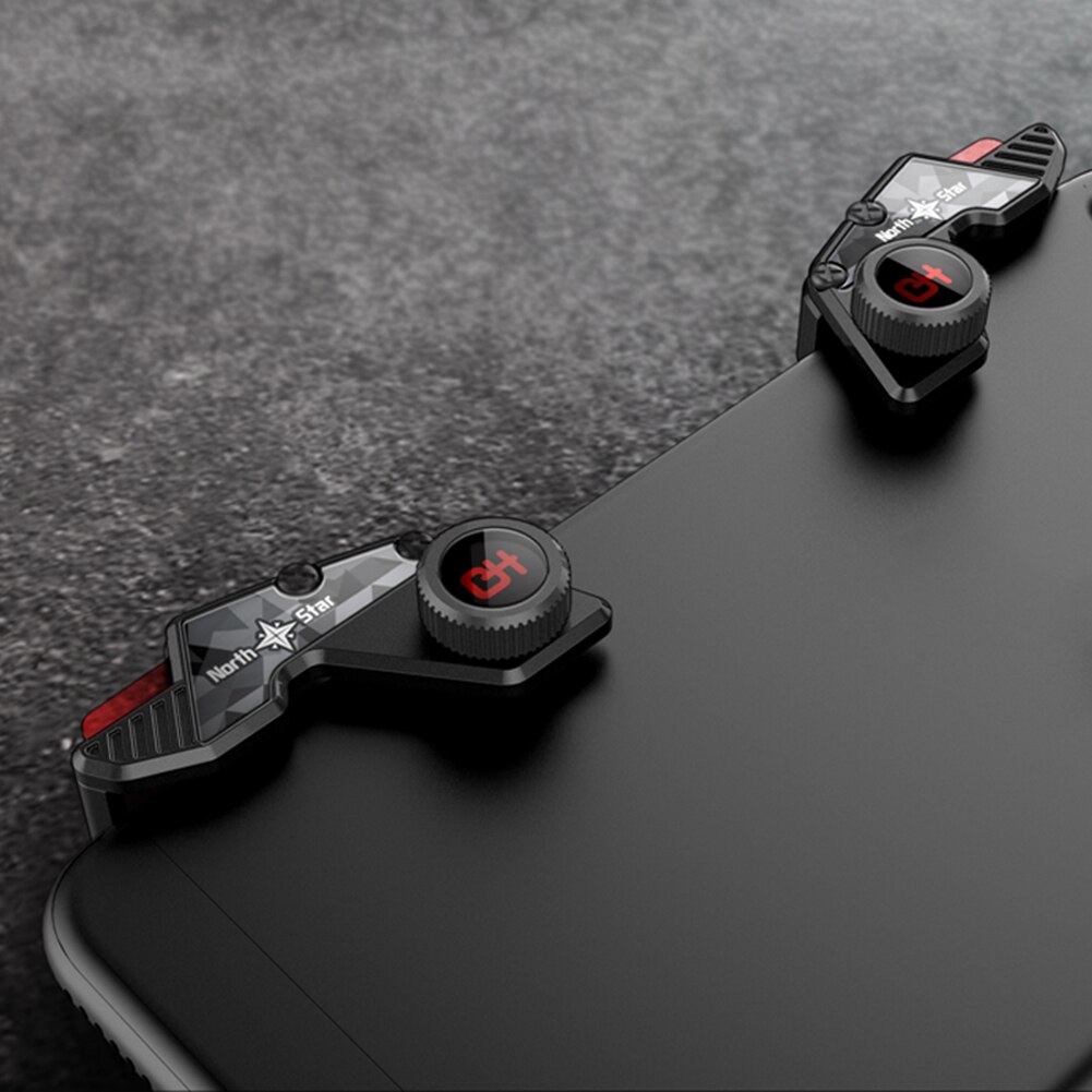 1 Pair Mobile Phone Game Fire Button L1 R1 Gamepad Aim Key Shooter Trigger Controller for iPhone Xiaomi Huawei Universal Pad