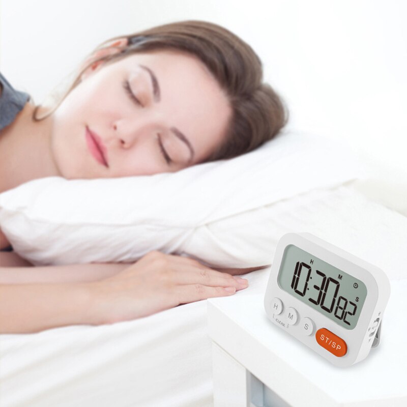 Magnetic Digital Kitchen Timer Electronic Countdown Time Counter Alarm Clock Mechanical Timer For Cooking Shower Study Stopwatch