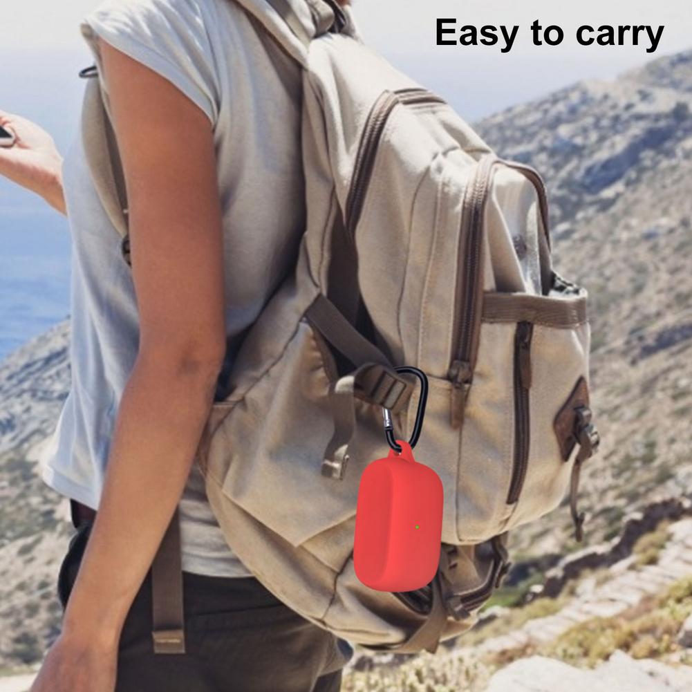 Silikone beskyttelsescover etui til jabra til elite 3 skin shell til elite 3 ladeboks cover tasker bluetooth øretelefon tilbehør