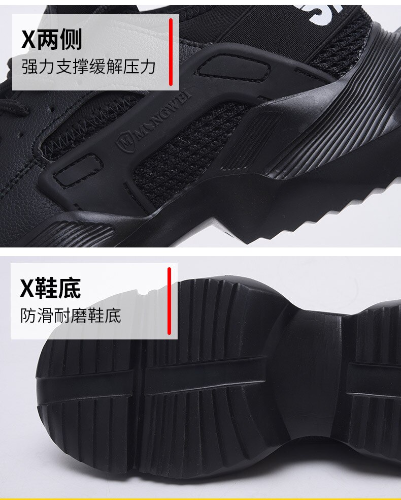 Mens Safety Trainers Lightweight Composite Toe Cap and Kevlar Midsole Work Boots Shoes Hiker Extra Grip