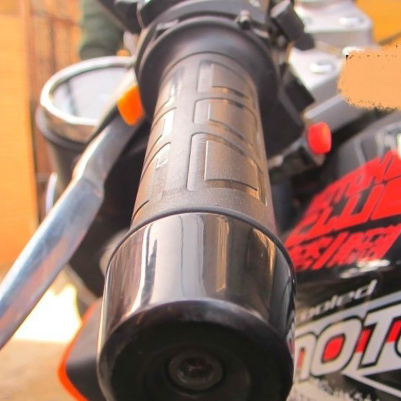 Nuove manopole riscaldate a mano universali per moto da 22 mm Manopole modellate Scaldini ATV Regolare la temperatura del manubrio caldo