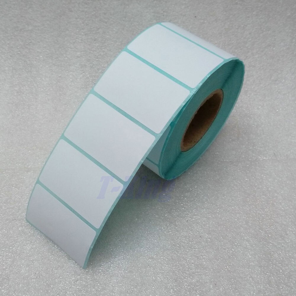 Thermal Sticker 40*20mm 1000 Pcs/Roll Thermal Label For Supermarket Label Carton Label Logistics Label Direct Print
