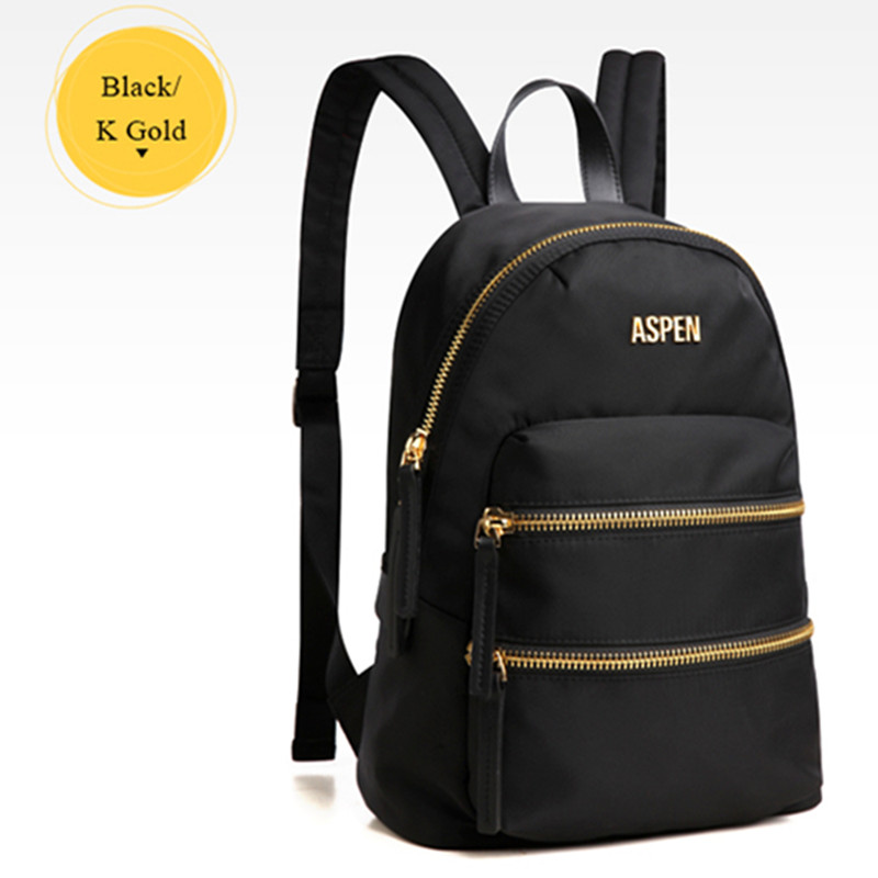 AspenSport-Mochila universitaria para chica, de señorita morral, bolso de viaje de para mujer, mochilas de lona para niño