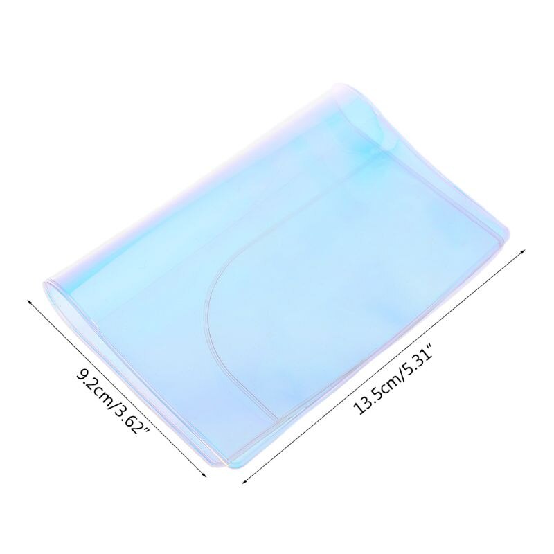 Reizen Holografische Paspoorthouder Id Card Case Cover Credit Organizer Protector
