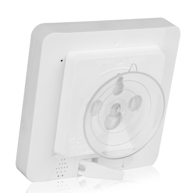 Lcd Badkamer Wandklok Temperatuur Vochtigheid Countdown Waterdichte Douche Timer
