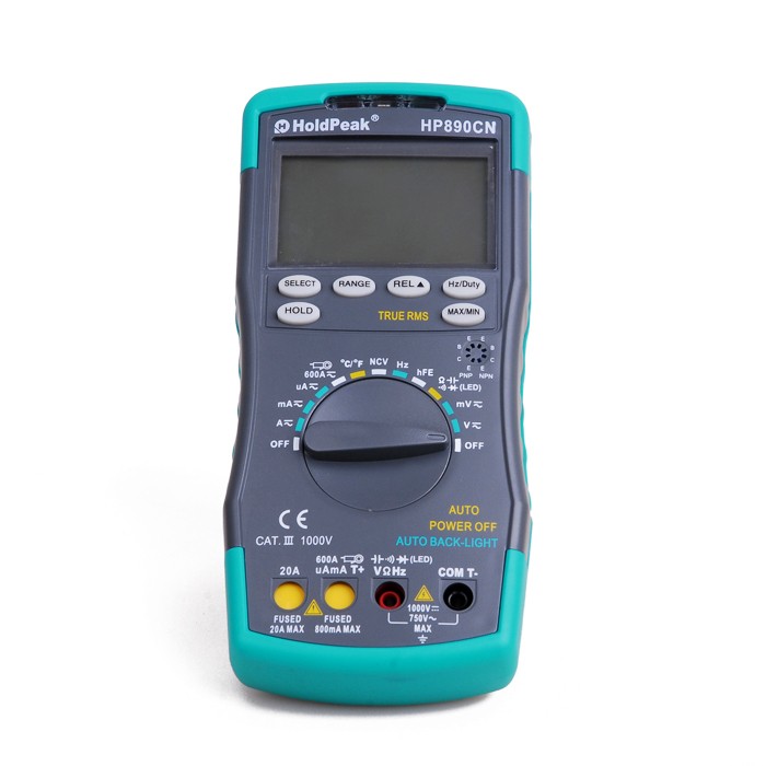 HP890CN HP-890CN AC DC LCD Anzeige Professionelle Elektrische Handheld-Tester Messgerät Digital Multimeter Multimetro Amperemeter Multitester