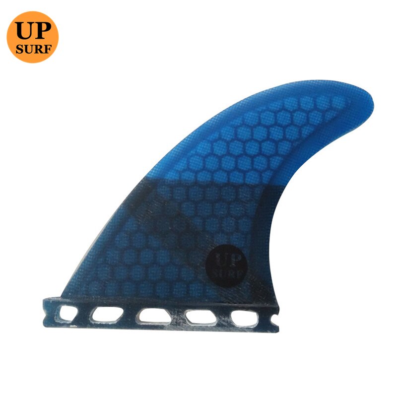 UPSURF-aleta para tabla de surf, accesorio Future a mitad de la tabla de surf M Central 1/2, Base, pestañas individuales, aletas para tabla de Sup, 1 ud.