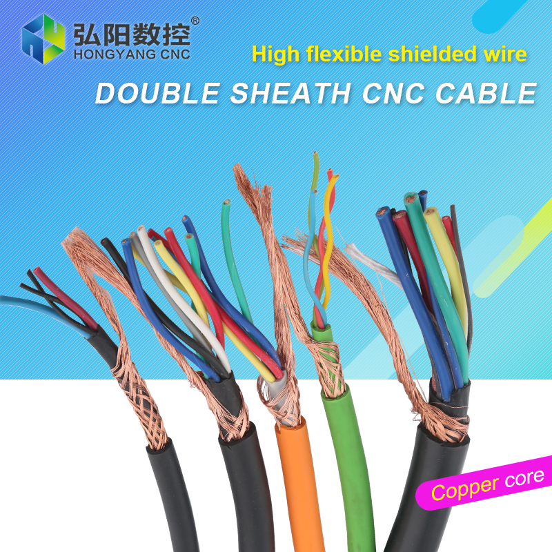 Spindle Motor Stepper Motor Shielded Wire Engraving Machine Cable Cnc Router Accessories