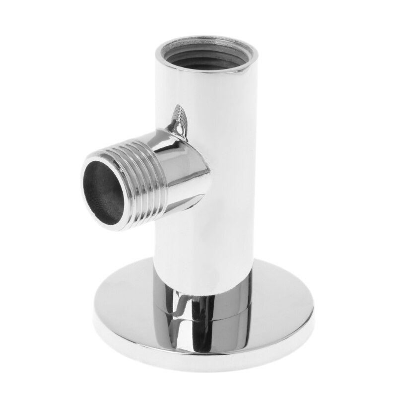Copper stainless steel shower accessories base mounted shower elbow fixed rod K43C
