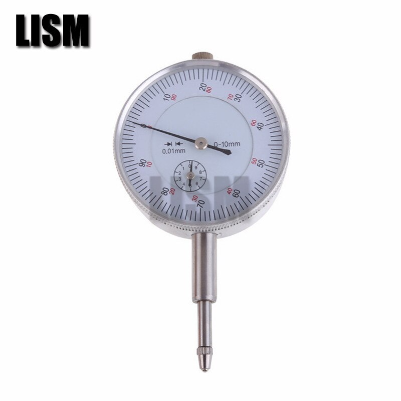 Dial Indicator 0-10mm Lug Back Test Gauge 22Pcs M2.5 Thread Tip For Dial & Test Indicators Steel Dial Indicator Point Set: 10MM indicator