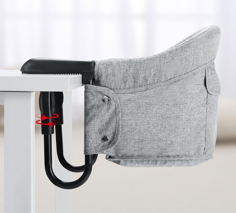 JOYLOVE-trona portátil para bebé, trona plegable para alimentación de niños, cinturón de seguridad para comedor, elevador de asiento de bebé, silla de alimentación