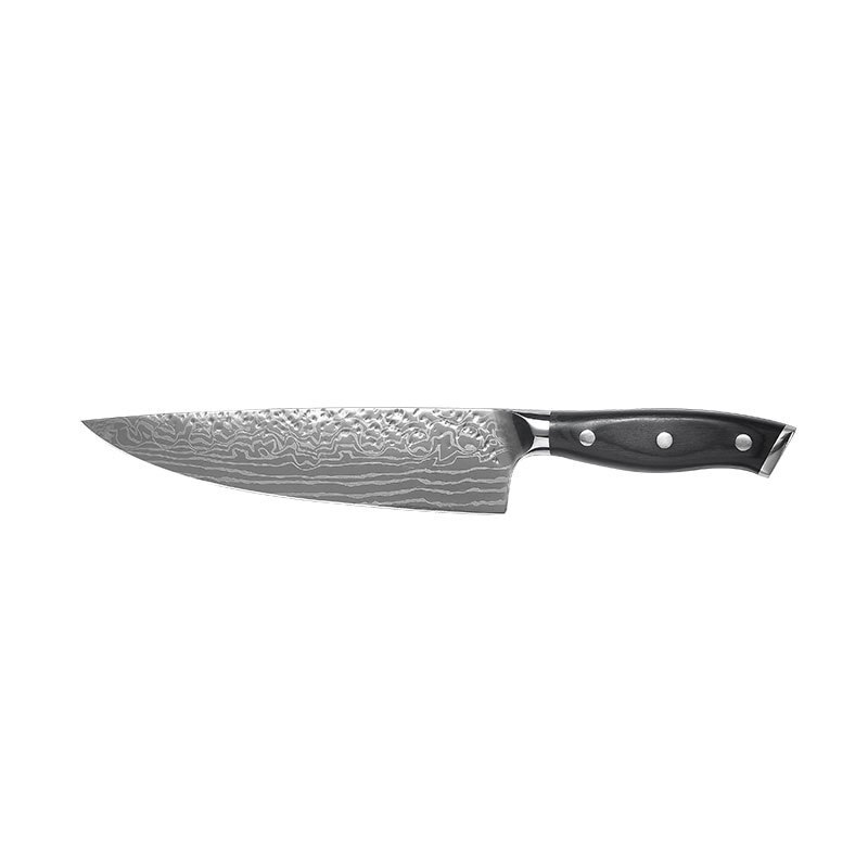 Damacus Chef Knife Ultra Sharp Chefs Knife 8 Inch High Carbon German Stainless Steel Forged Blade Kitchen Knife: Chef Knife