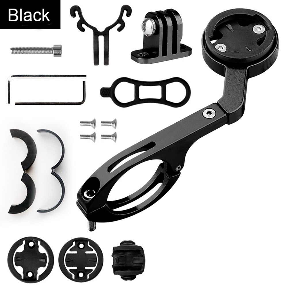 Out-front Bike Mount Bicycle Extended Computer Mount for Garmin bike garmin mount,out front bike mount,bike computer mount: Black