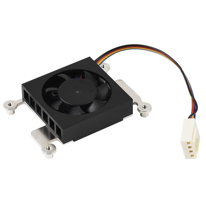 CM4 Dedicated Cooling Fan for Raspberry Pi Compute Module 4 with Thermal Tapes Heatsinks Metal Frame for Pi CM4