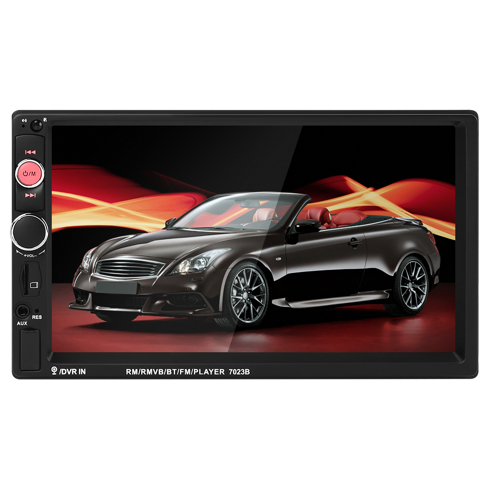 7 inch Double 7023B DIN Car FM Stereo Radio MP5 Player HD TouchScreen Multimedia Player with Mounting Kit