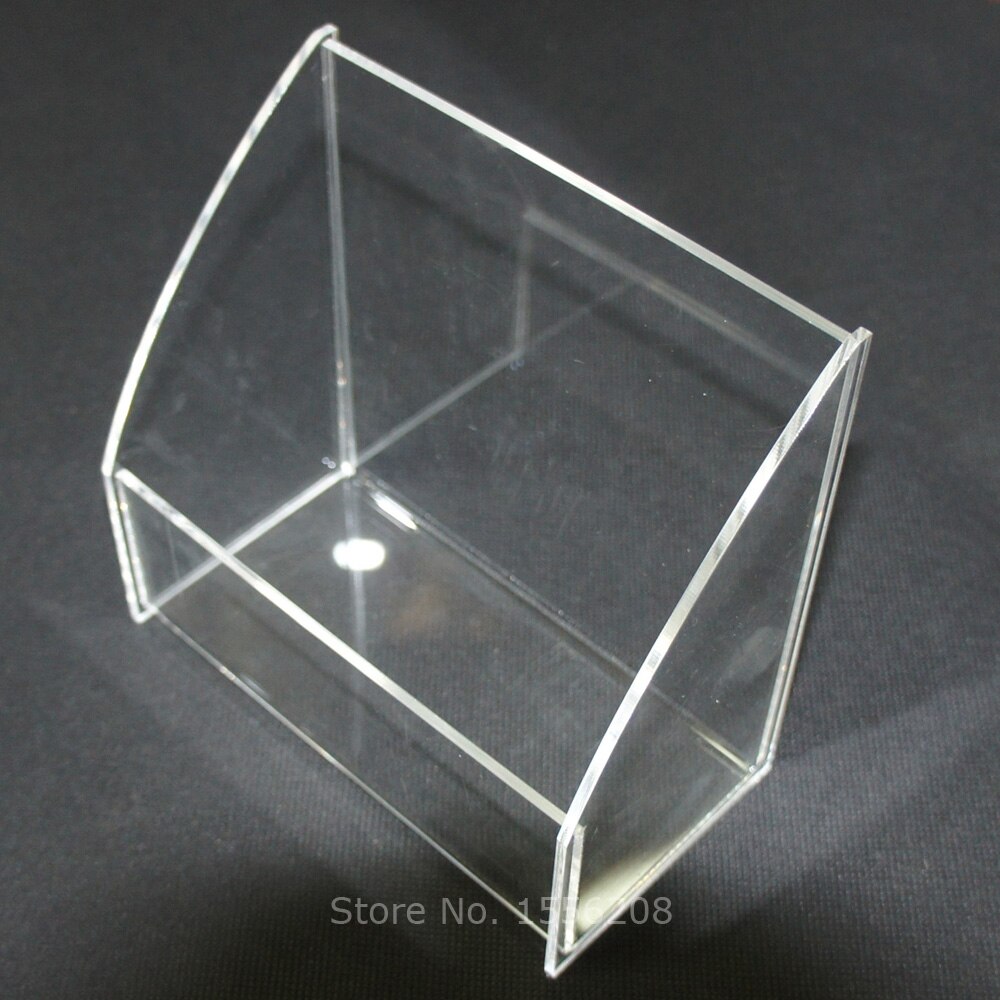 Desktop Acrylic File Brochure Organizer Rack Home Office Storage