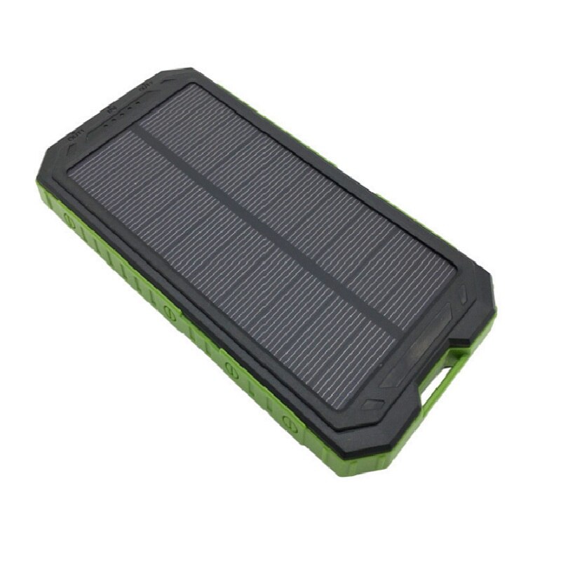 12000mAh Solar Charger Portable Solar Power Bank Outdoors Emergency External Battery for Mobile Phone Tablets With LED Light