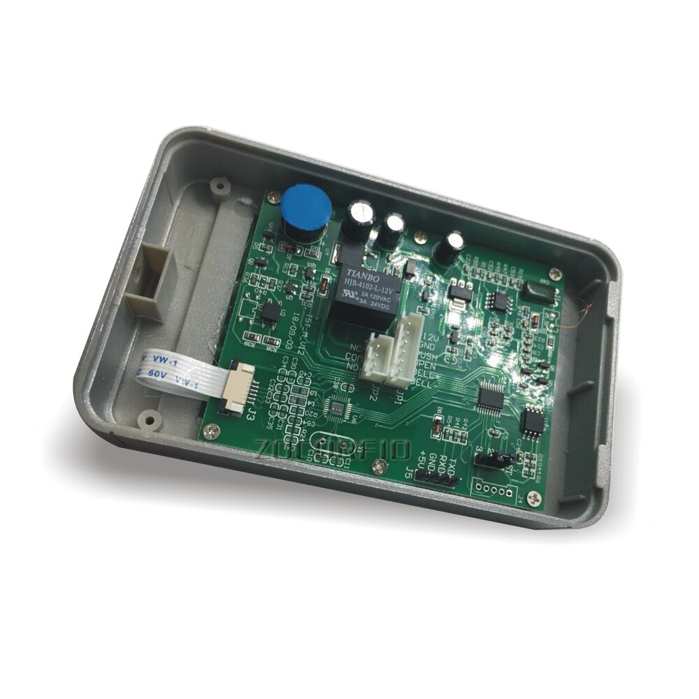 DC12V Touch RFID Keypad Access Control System Door Opener Smart RFID Access Controller WG26 +10pcs Keychains