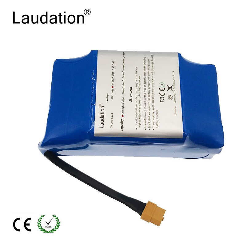 Laudation 36V 4.4ah lithium batterij universele elektrische scooter balans batterij zelfbalancerende voor 10S 2P met lader