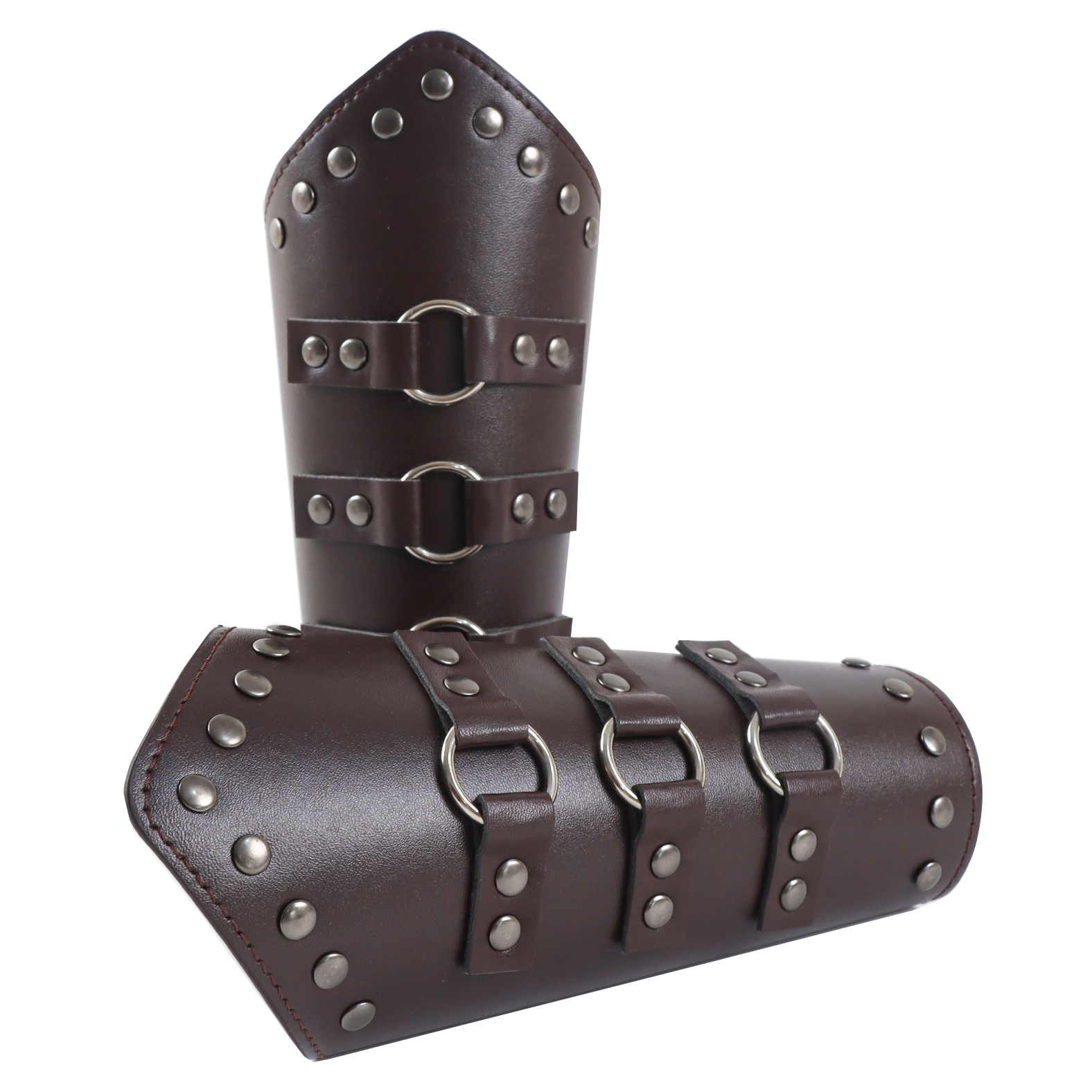 5-teiliges Set mit mittelalterlichen Ritter-Renaissance-Zubehör – modischer Korsett-Gürtel aus PU-Leder, weicher Schal, Umhang, halber Schulterschal