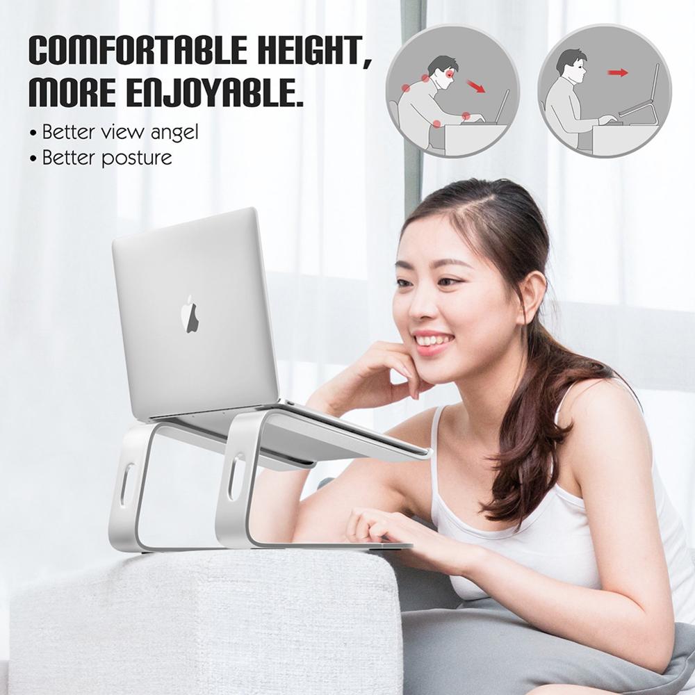 Muistikirjateline macbook muistikirjateline alumiinipöytäteline toimistotietokone kotitietokone säädettävä tietokoneteline