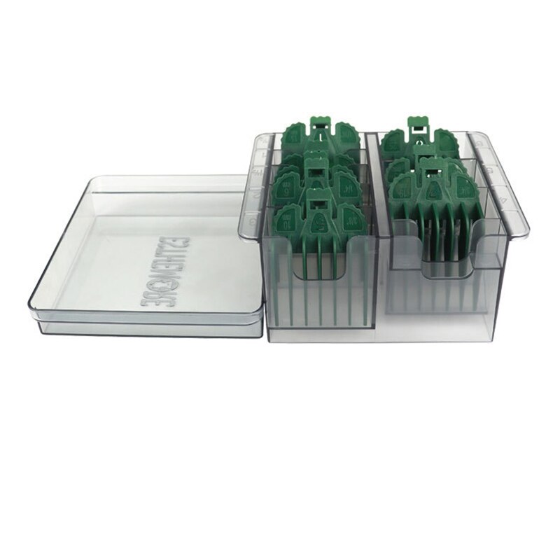 Voor wahl limit kam en opbergdoos elektrische pincet tondeuse rek houder organizer koffer kapper kappersgereedschap: Groente