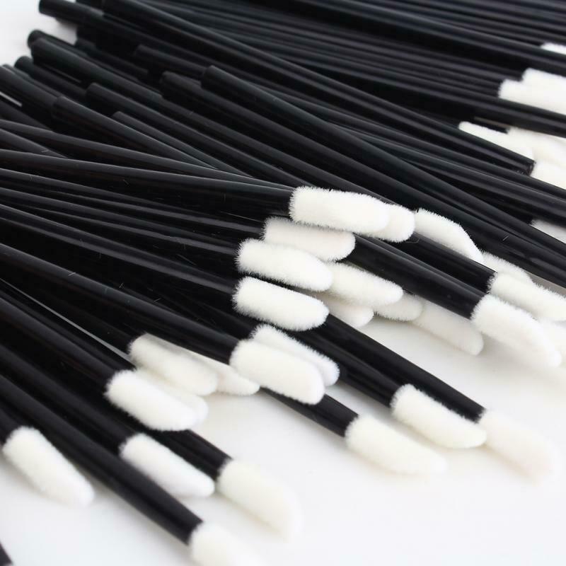 100 stuks wegwerp cosmetische make-up lippenkwasten make-up cosmetisch gereedschap oogschaduw lipgloss kwasten gereedschap make-up kwast applicators