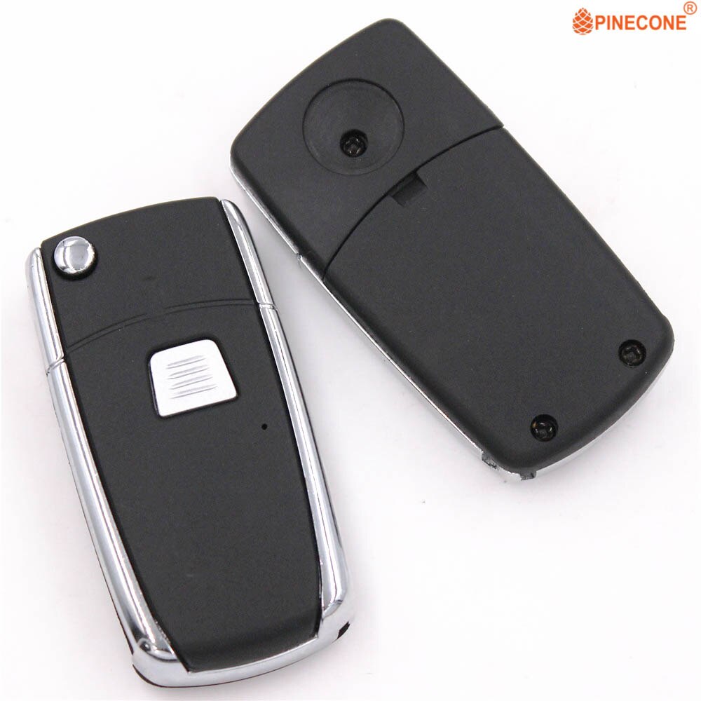 PINECONE para la llave del coche FIAT Stilo Punto Seicento 1 botón modificado para el estilo del coche personalidad llave del coche Fob funda carcasa