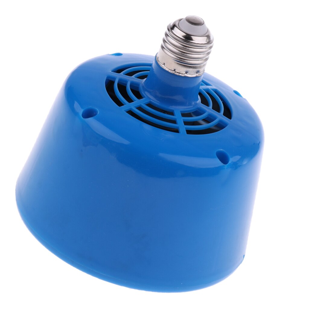 Warmtelamp infrarood verwarmingslamp voor klein pluimvee blauw