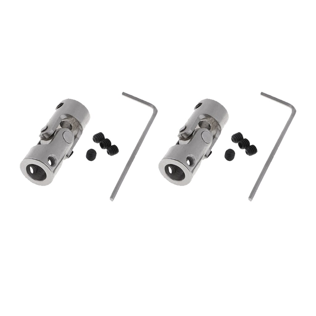 Cardanas Koppeling Koppeling Steering Connector 6 Mm/8 Mm Voor Rc Auto Crawler Boot