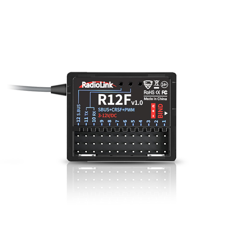 Radiolink R4FGM R6F R6FG R7FG R8EF R8FM R8FG R12F R16F 2.4G Receiver for RC RC8X RC6GS RC4GS T8FB T8S T12D T16D Transmitter