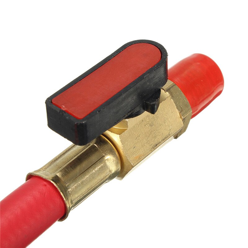 19cm Car Refrigeration Air Conditioning AC Diagnostic Manifold Pressure Gauge Hoses Tool Set R134A 800PSI Manifold Gauge Set