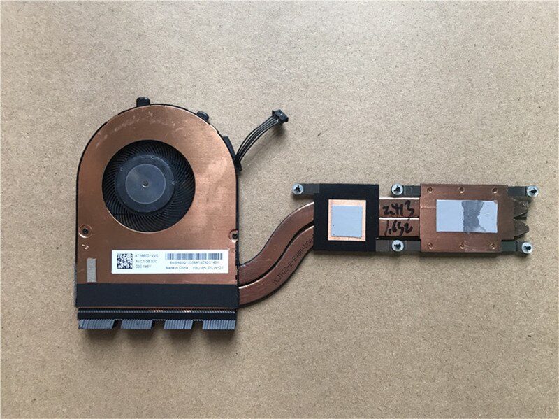 En Originele Voor Thinkpad E480 E580 Swg Discrete Graphics Heatsink Cpu Thermische Cooler Cooling Fan 01LW122 01LW124 02HM042