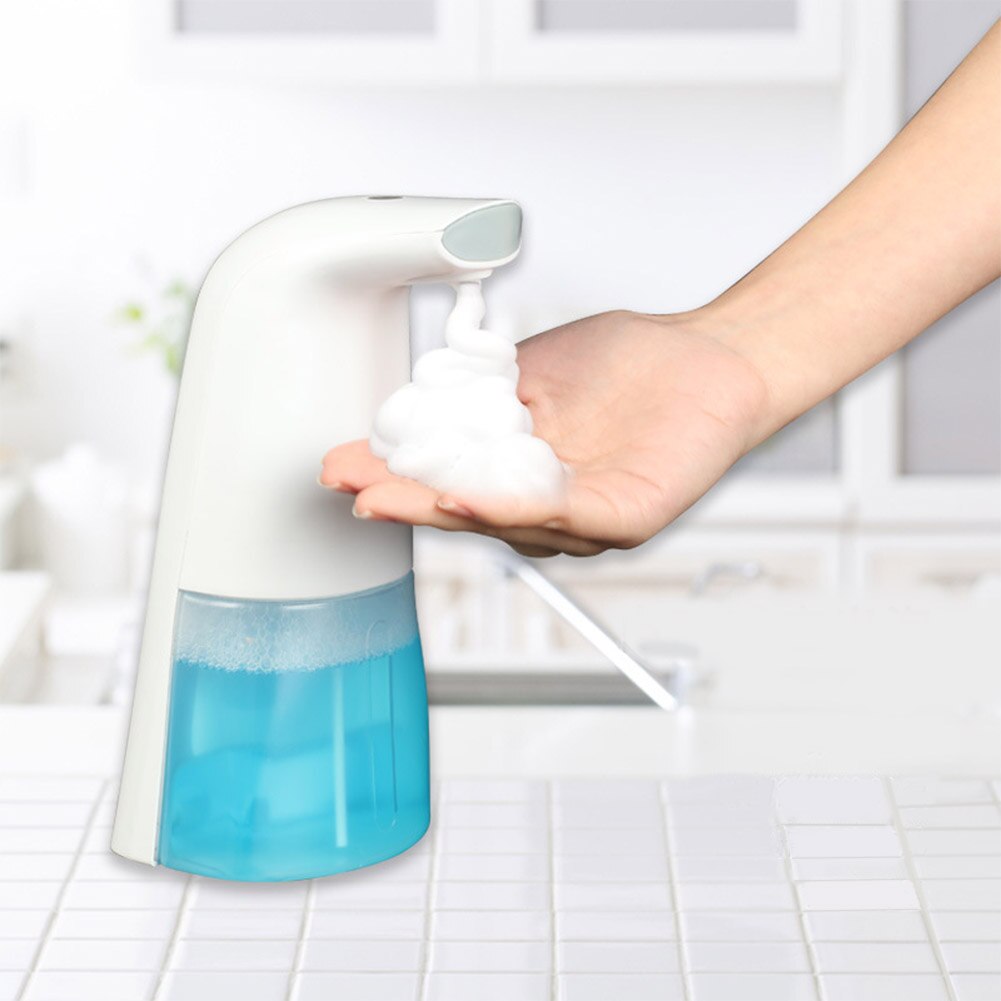 Smart Automatic Electronic Soap Dispenser Rechargeable Induction Hand Disinfection Wash Foam Dispenser for Home Bathroom