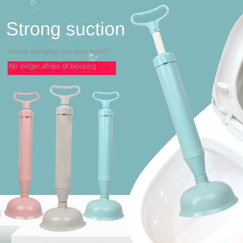 Toilet unclogger for flushing the toilet, plugging the toilet, peeling and sucking the strong sewer pipe.