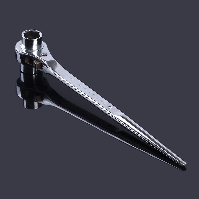 High Torque Ratchet Wrench For Socket Quick Release Square Head Spanner Socket Drive Hand Tool 17*19mm 19*22mm Hex Socket Wrench