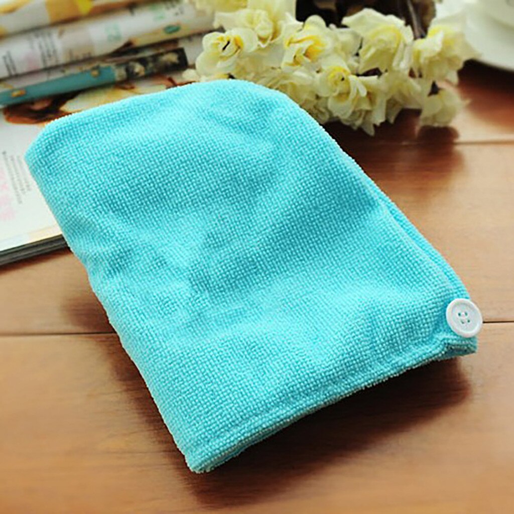 Microfiber Handdoek Snel Droog Haar Magie Drogen Tu Rban Wrap Badmuts Hoed