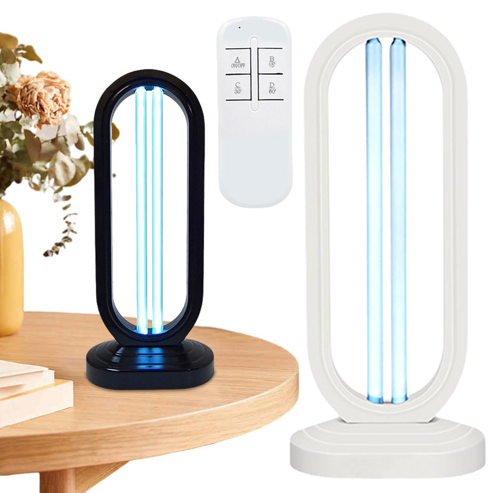 Ultraviolet Light with 3- Speed Timing and Remote Control UVC Light Sanitizer Ultraviolet Lamp for Home Kitchen Baby Room Office
