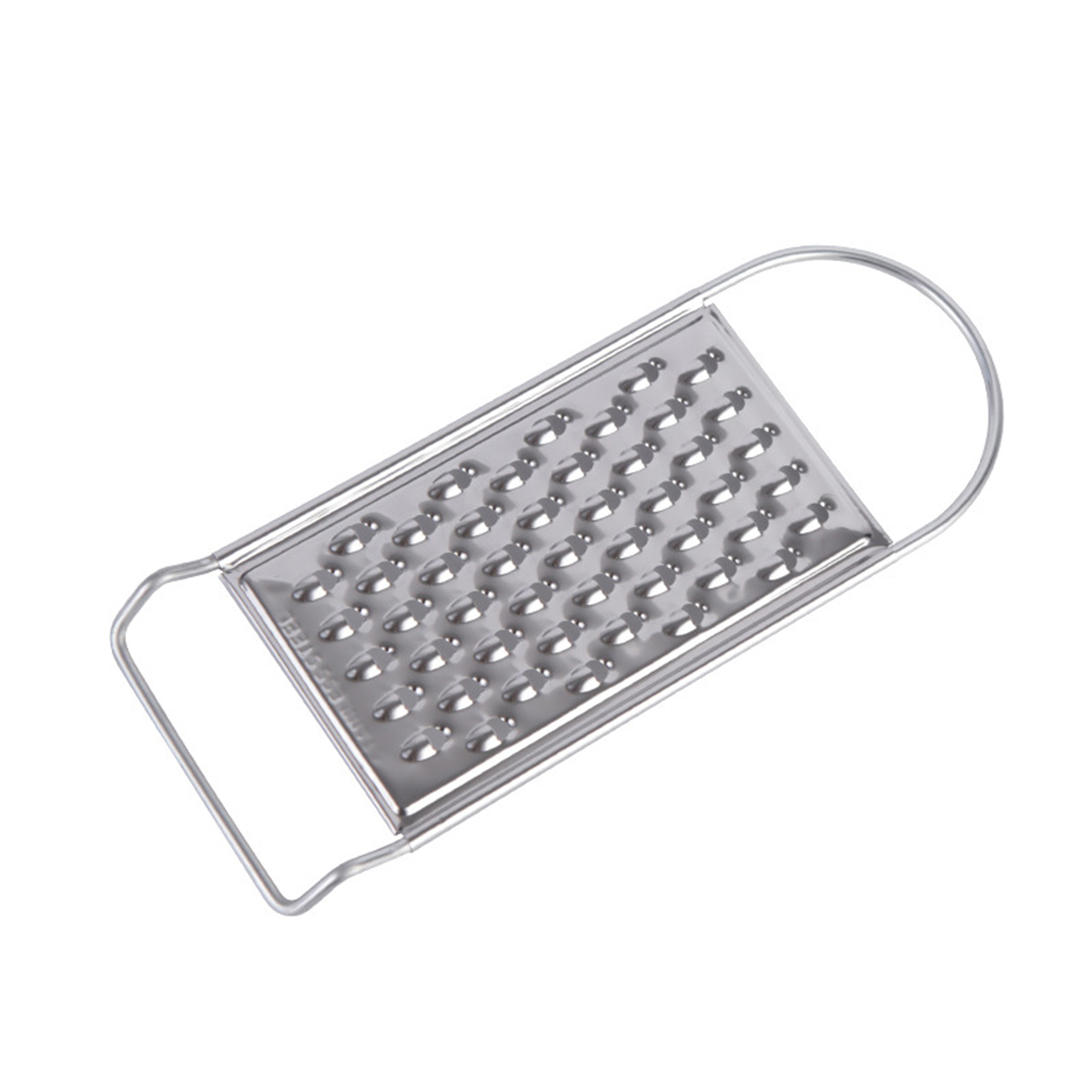 Rvs Geen Skid Bodem Platte Rasp Handheld Knoflook Rasp Keuken Gadget voor Gember Zachte Handvat Keuken Gereedschap Gadgets LB: plum