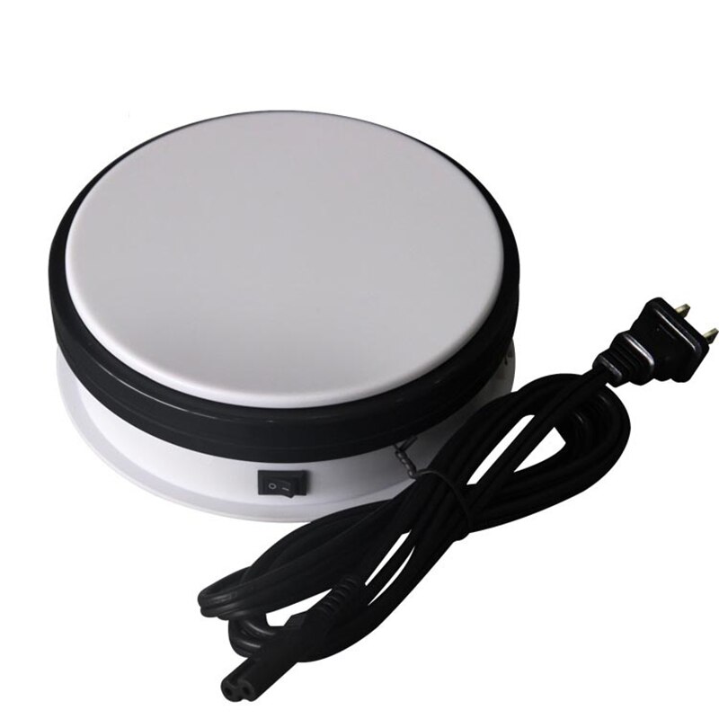 Platine rotative électrique 360 degrés | Base d'affichage de marchandises, plateforme rotative automatique 15cm pour la photographie