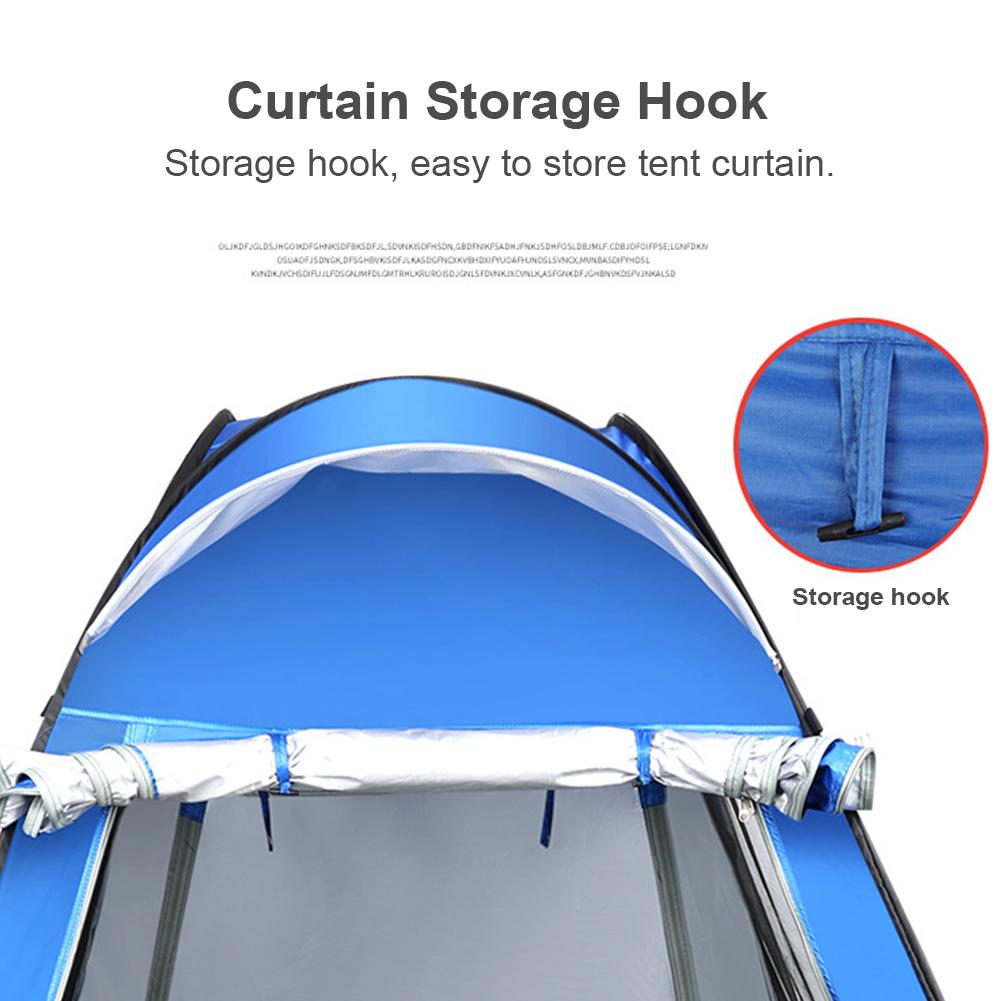 2 person shower tent beach fishing shower outdoor camping toilet tent,changing room shower tent with Carrying Bag