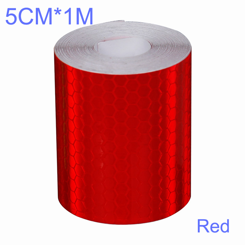 Cinta reflectante para coche de 3M/1M, pegatina de advertencia de seguridad para coche, cinta protectora reflectora, película de tira para camiones, pegatinas para motocicletas y automóviles: Azul