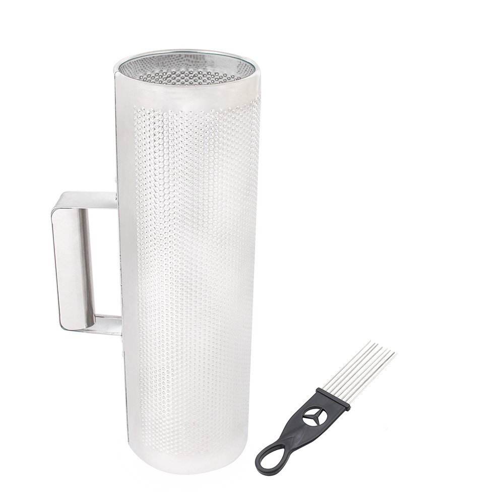 Stainless Steel Guiro 12 x4 inch, Latin Percussion Instrument Musical Training