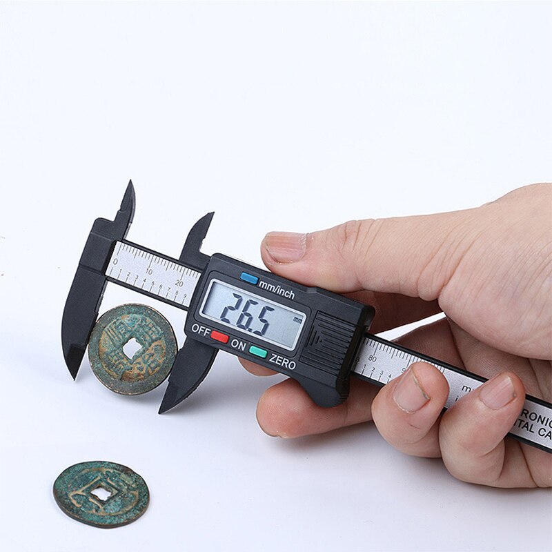 Digital Vernier Calipers 6 inch Electronic Vernier Caliper 100mm Calliper Micrometer Digital Ruler Measuring Tool 150mm 0.1mm