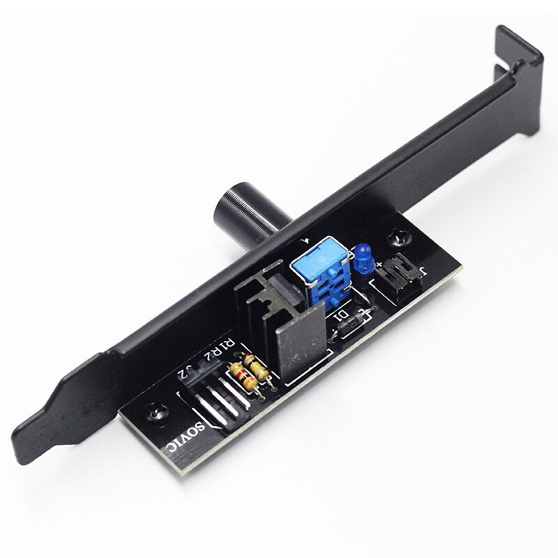 Desktop Computer Fan Speed Controller, PCI Bit 3-Way Fan Controller Chassis Fan Speed Hub