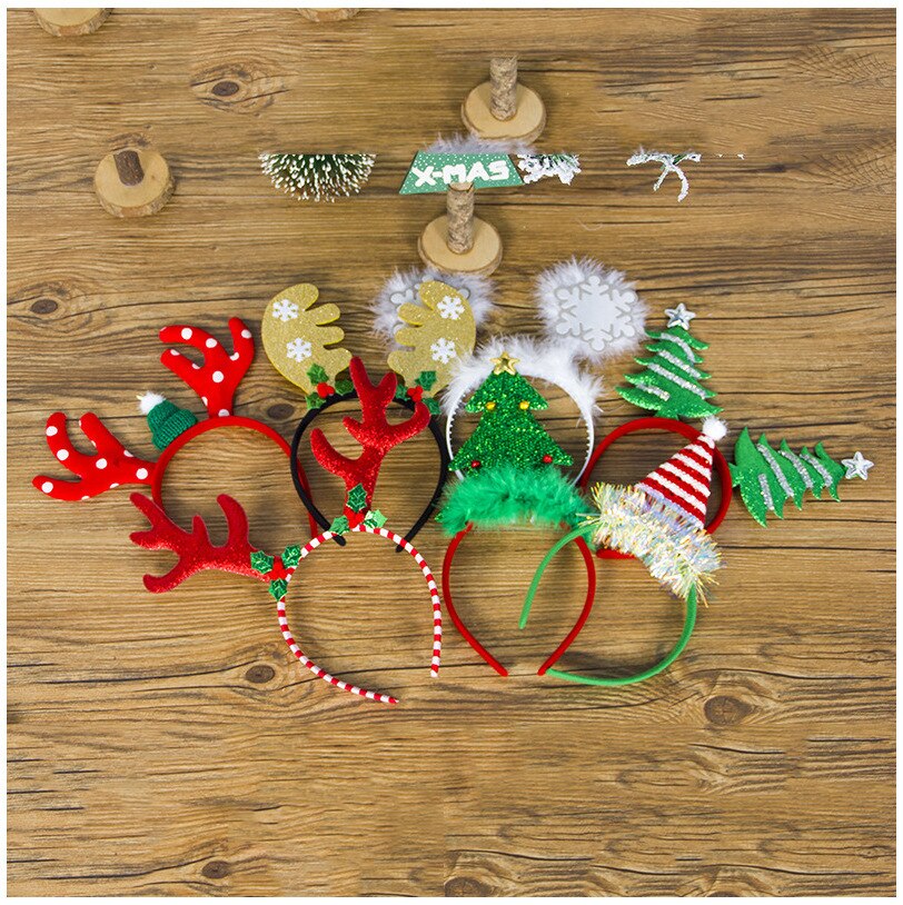 Haustier Weihnachten Hütte, Stoff Karikatur Schneeflocke Geweih Weihnachten Dekorative Haar Bands, Haustier Weihnachten Kleidung Hund Hütte